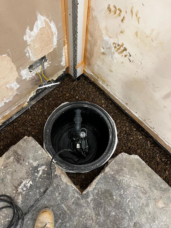 Sump Pump Installation